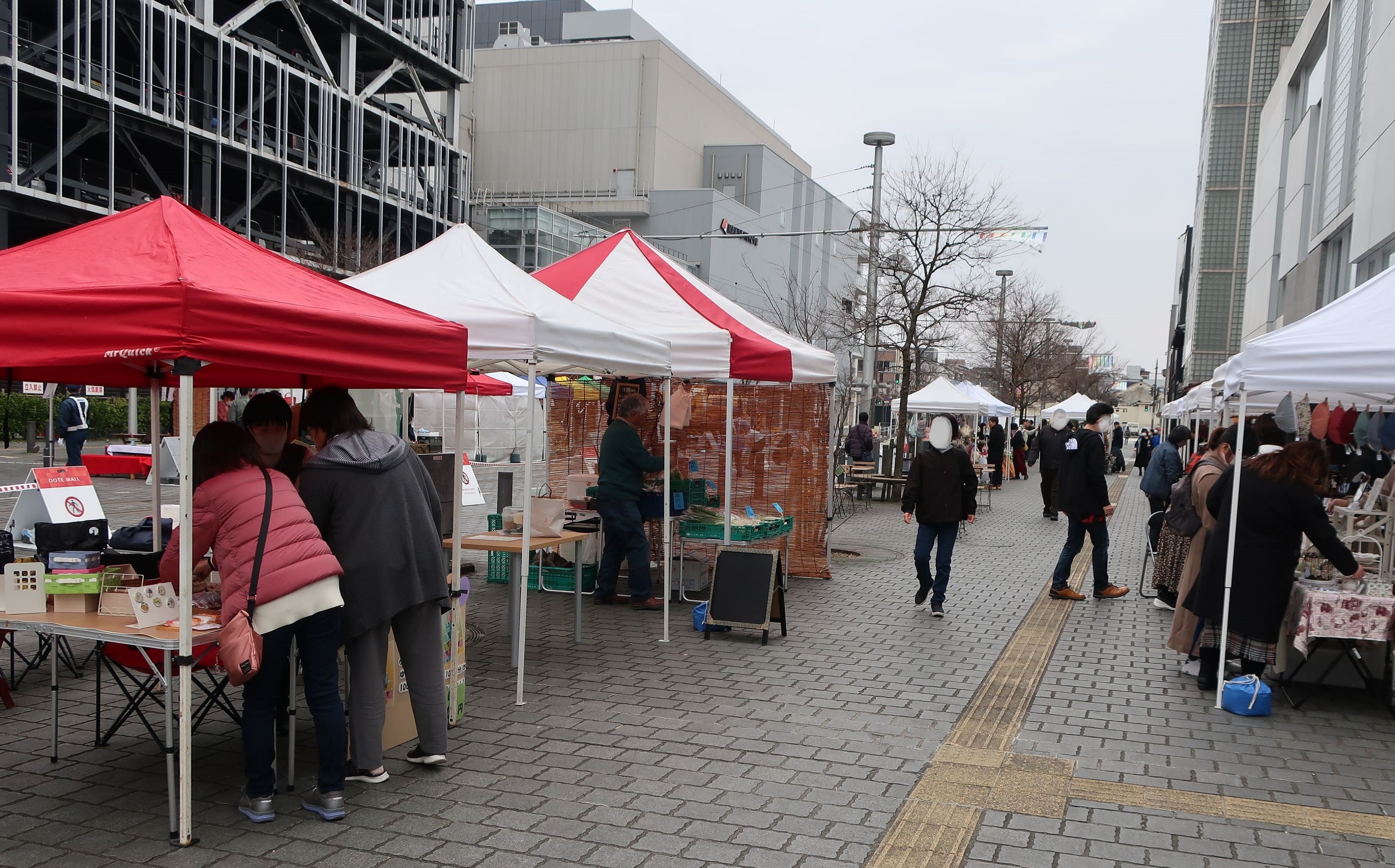 マルシェの設営/施工事例